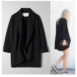 • WILFRED Crepe Jacket Blazer •